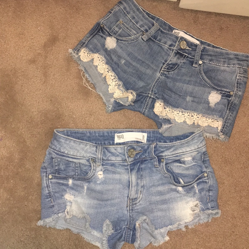 2 RSQ Tillys womens shorts